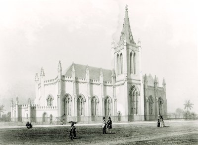 Trinity kerk, Port of Spain door Eugene Ciceri